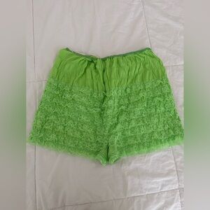 Vintage Green Bloomer shorts